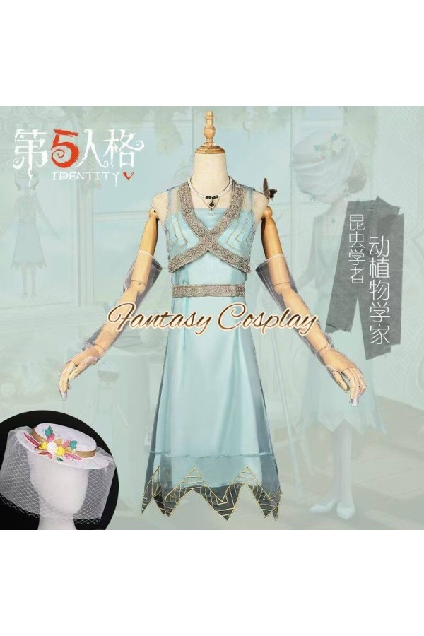 Identity V Entomologist Professor of Zoology and Botany Cosplay Costume